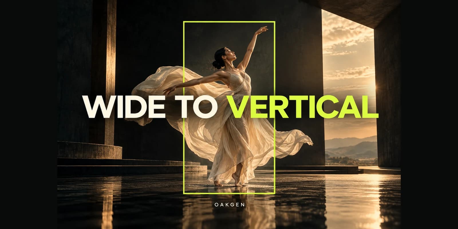 Landscape to Vertical Video: Should You Crop, Expand or Regenerate?