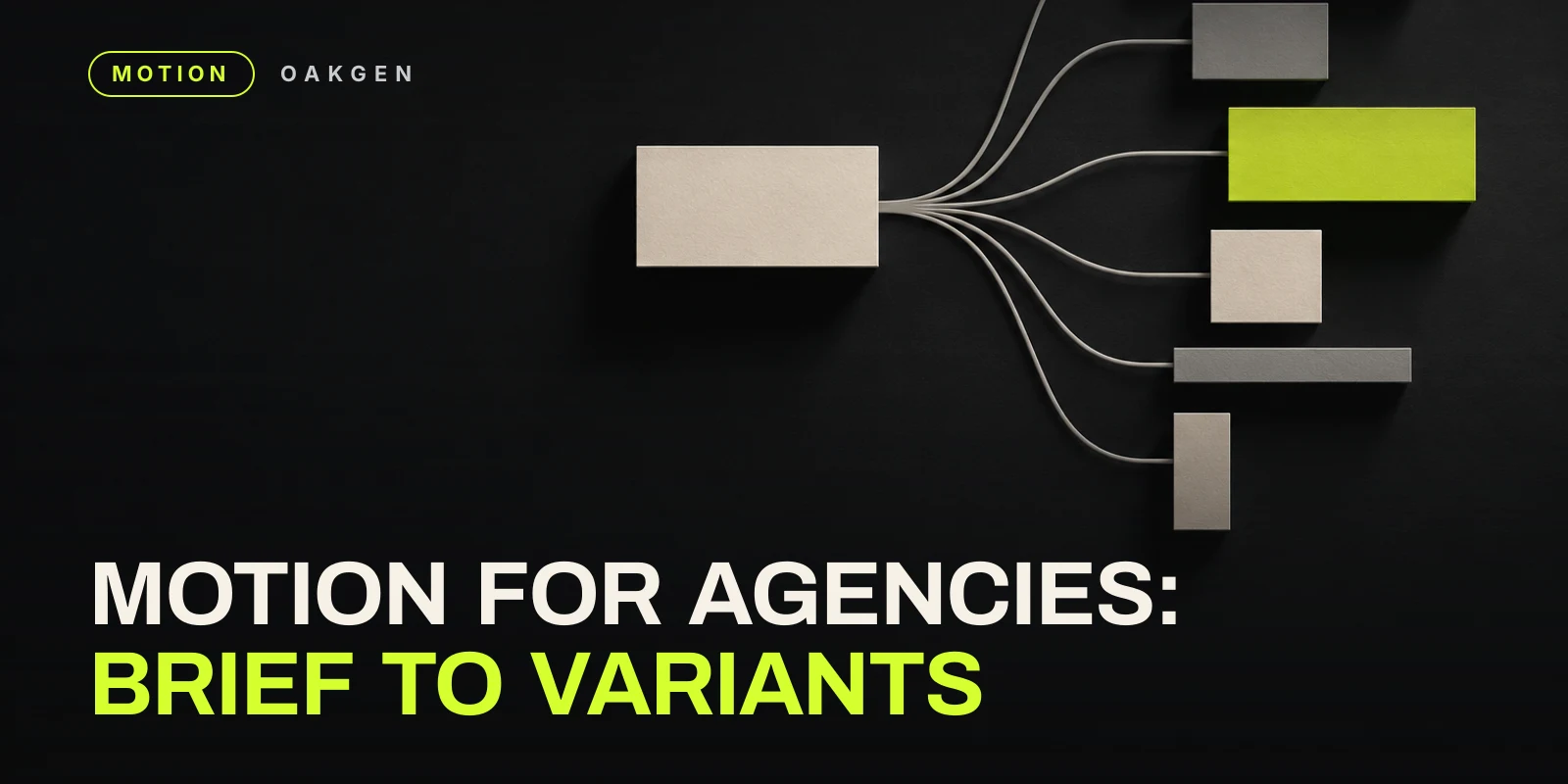 Motion Graphics for Agencies: From Client Brief to Approved Style to Variants