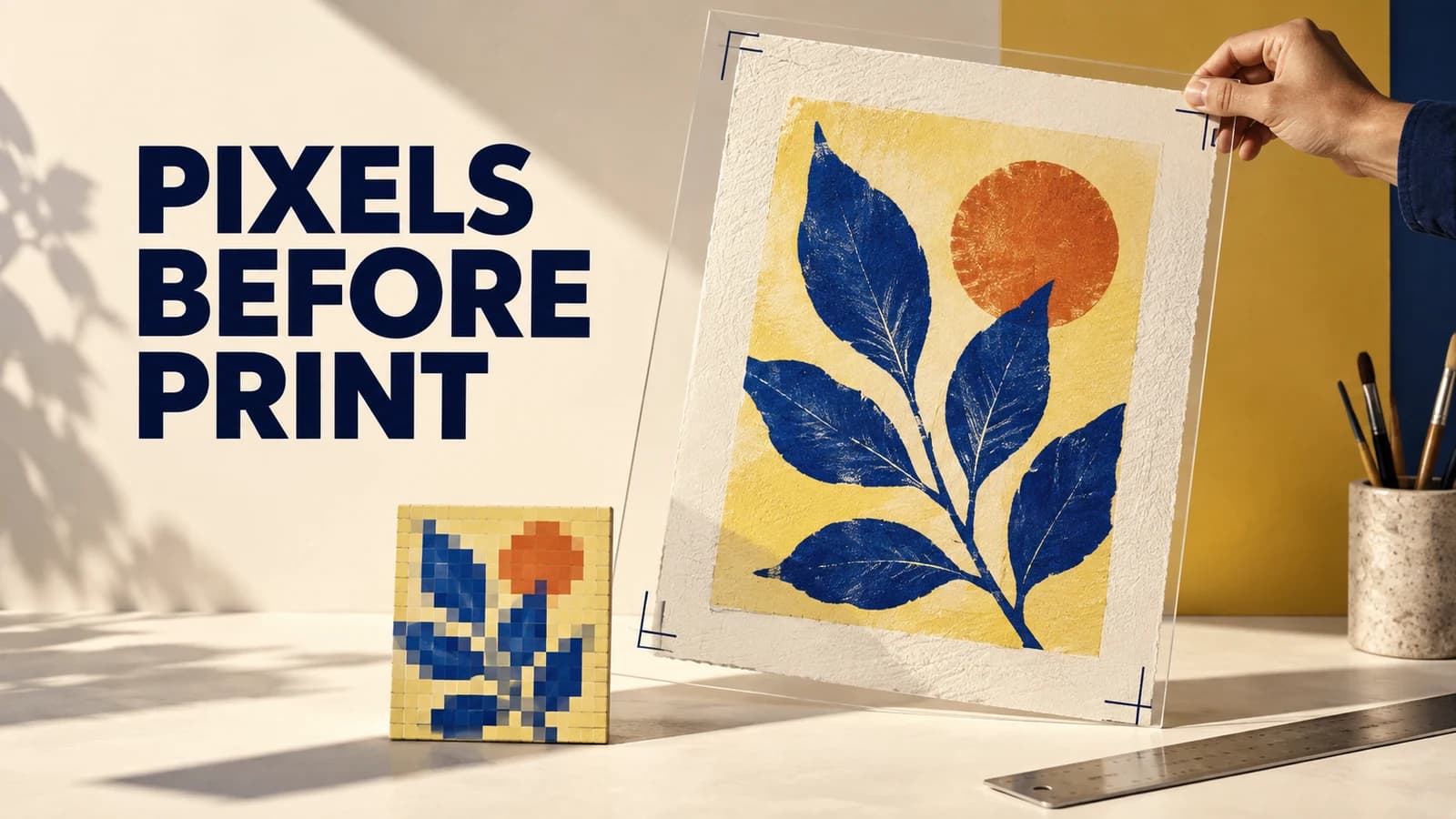 How to Upscale AI Images for Print Without Ruining the Details