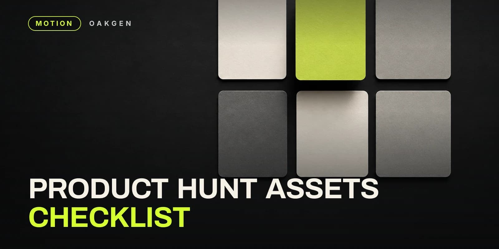 Product Hunt Launch Checklist: Gallery, Thumbnail, Tagline and First Comment