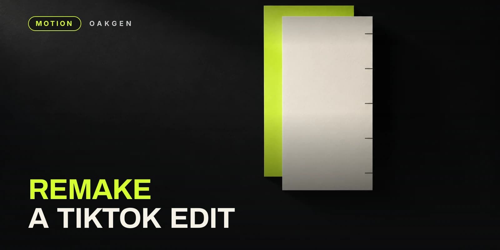 Remake a TikTok or Reel Edit With Your Own People (and What You Need to Own)