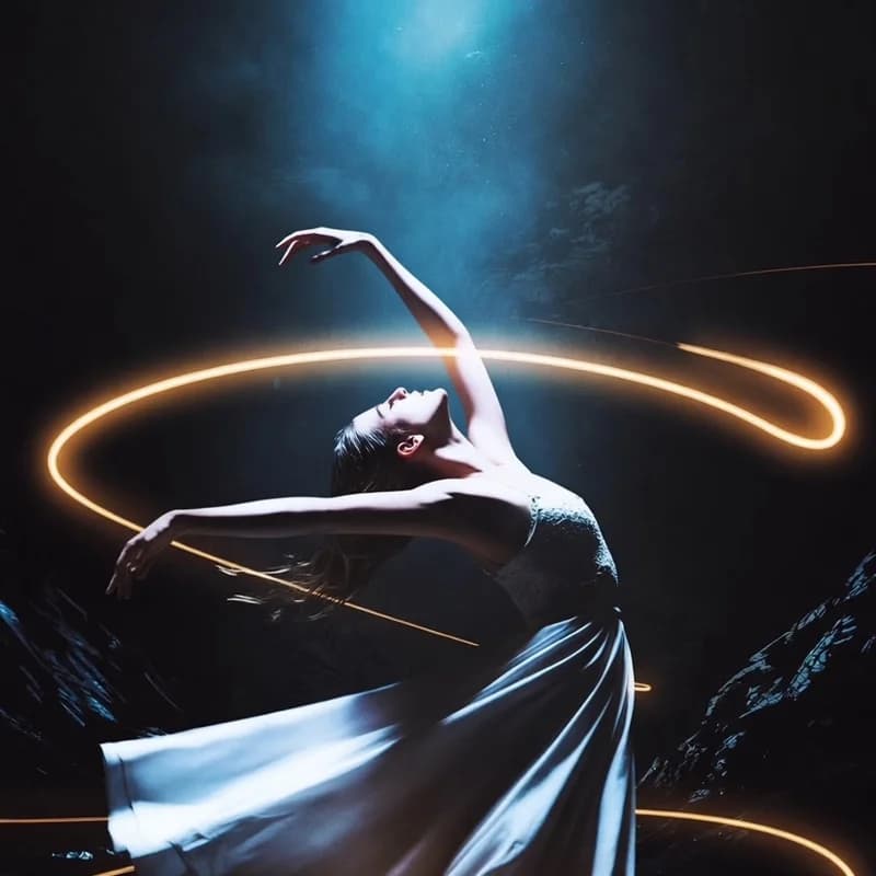 You cannot save the light by fleeing the dark. You save it by learning to dance...