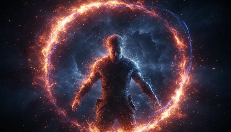 Action Explosion Effect — AI generated example