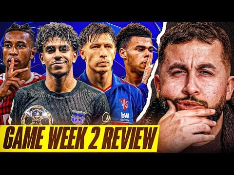 The BIGGEST Takeaways From Champions League Game Week 2..