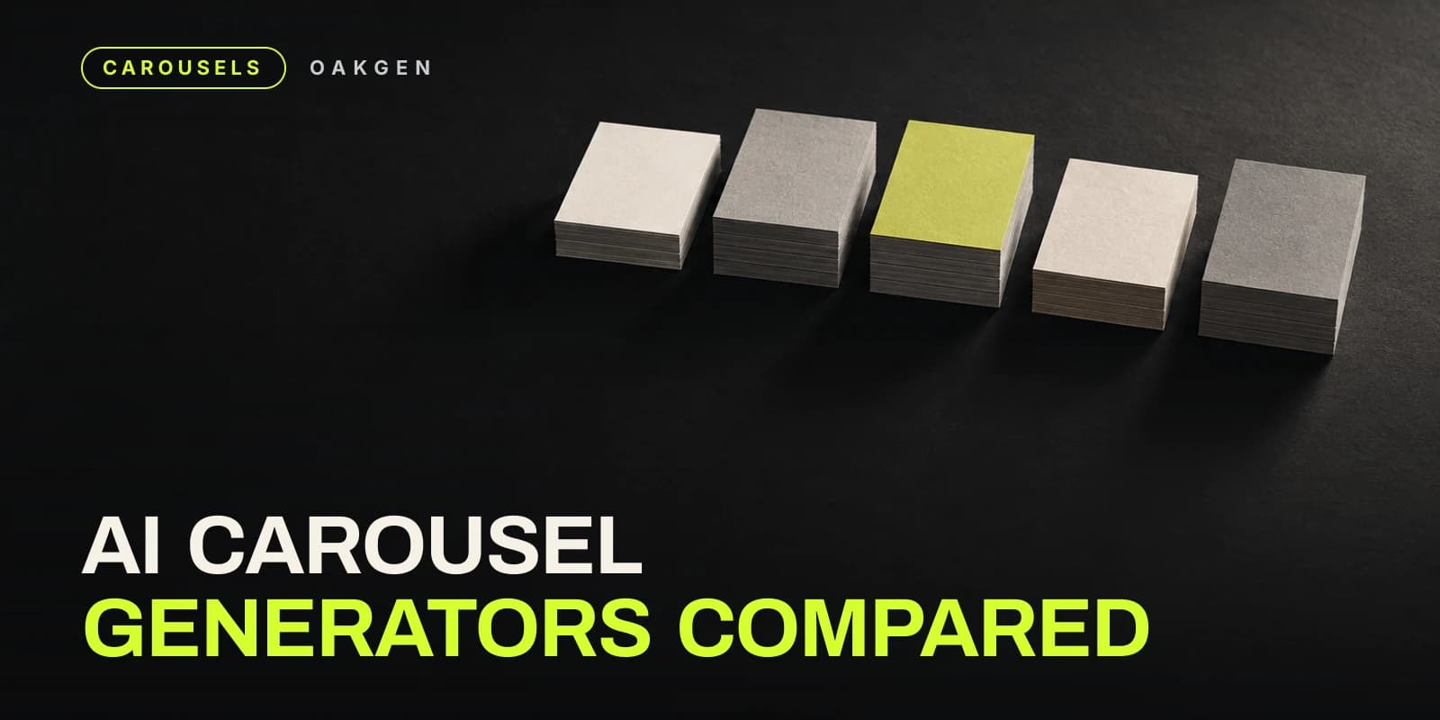 AI Carousel Generators Compared (2026): What Each One Does Well