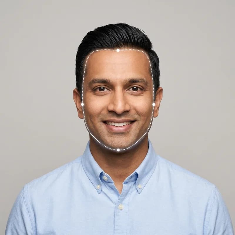 AI Face Shape Detector