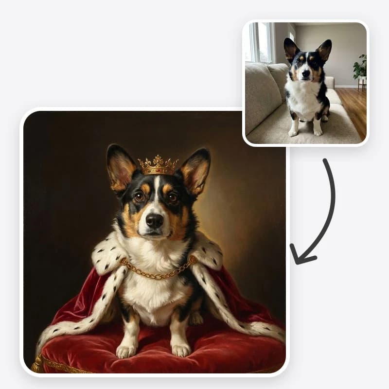 Custom Pet Portrait Gift Guide: Choosing a Style, Printing, Framing and Giving It