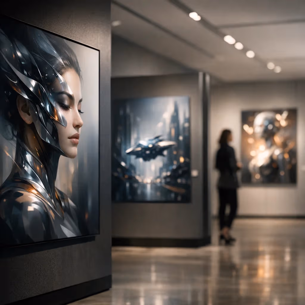 A gallery of cutting-edge AI artwork