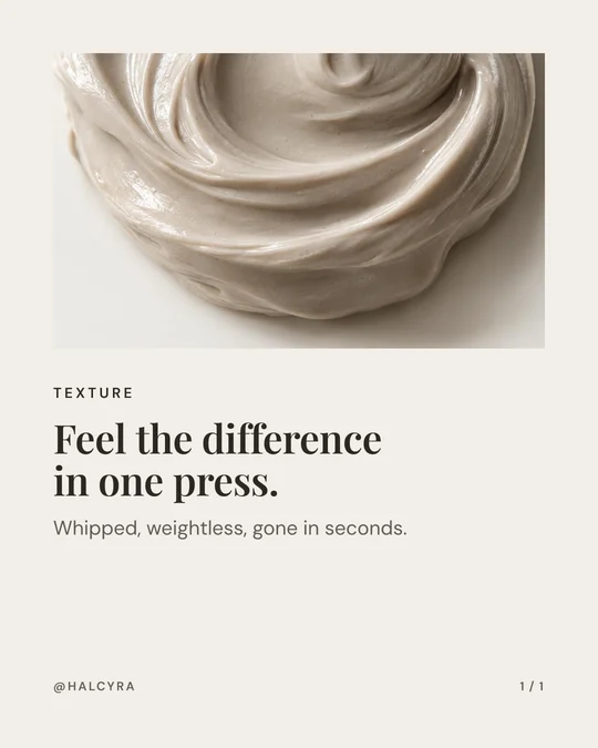 Feel the difference in one press.