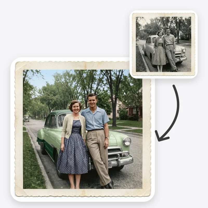 Colorize Photo example
