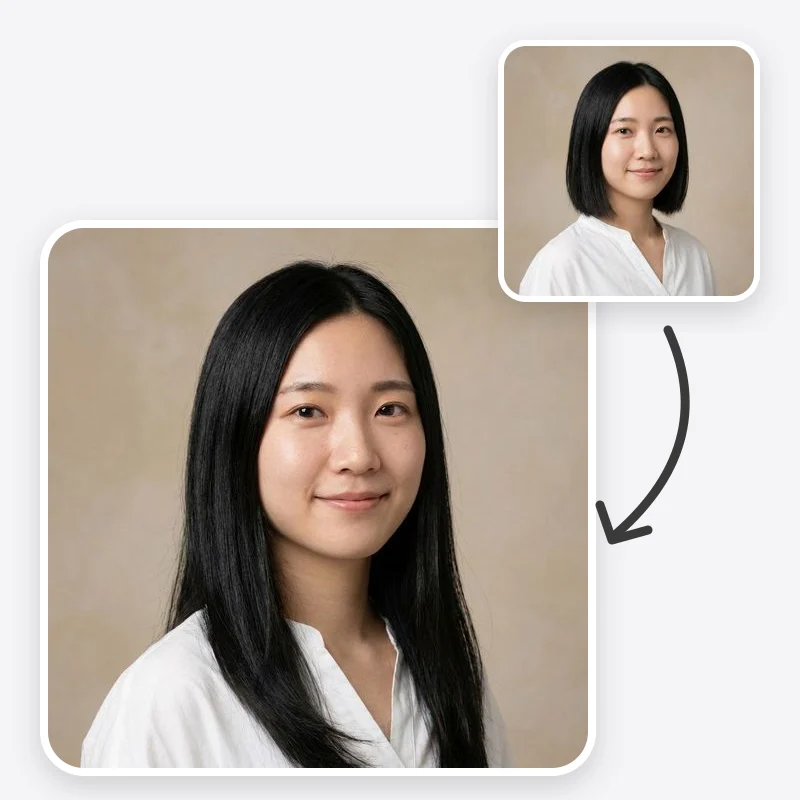 Long Hair Filter example