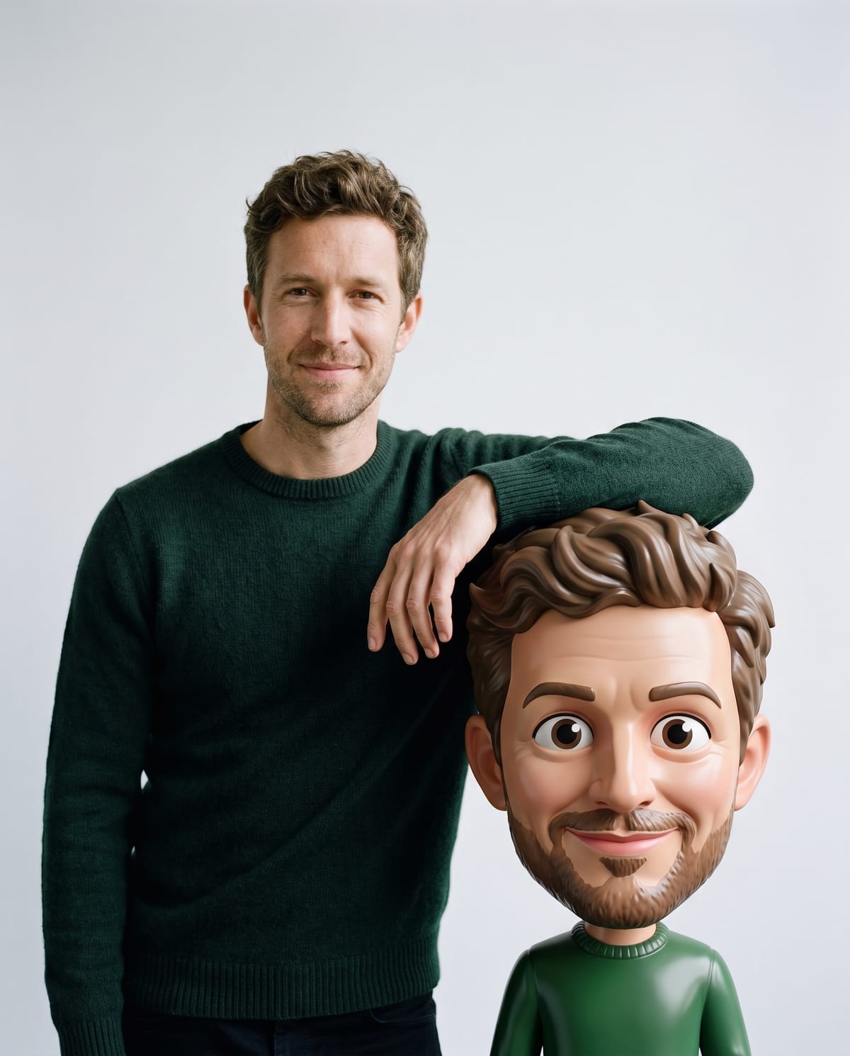 3D Bobblehead-Style example result