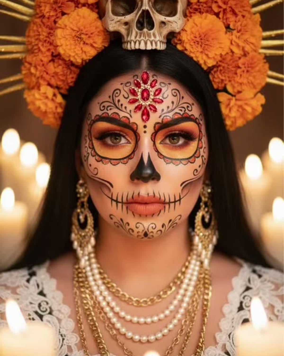 Catrina Makeup example result